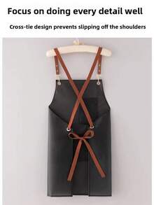 新款防水防污围裙，适用于厨房、宠物店、理发店、男女通用工作服