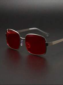 1/3 chiếc Kính thời trang kim loại phong cách Punk cổ điển, thích hợp cho các bữa tiệc, trang phục thường ngày và quà tặng ngày lễ - Nhiều màu - Xem 7