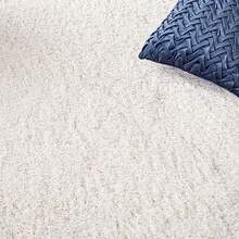 Fast LogisticsSAFAVIEH California Shag Collection Accent Rug 3' X 5' White NonShedding Easy Care 2inch Thick Ideal For High Traffic Areas In Entryway Living Room Bedroom SG1511010Fast Logistics