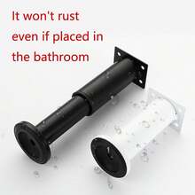 4x Adjustable Telescopic Cabinet Legs - Gold - View 9