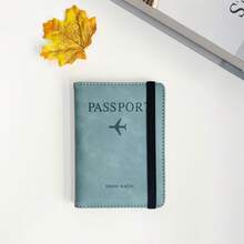 1 Piece Of PU Leather Passport Bag, An RFID Multi - Card Slot And Multi - Function Passport Document Cover. There Are 3 Colors Of Blue, Pink And Black To Choose From. It Symbolizes The Convenient And Orderly Travel, The And Reliable Document Management, And The Fashionable And Practical Design.
