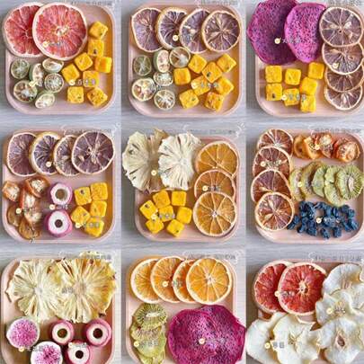1 conjunto de 5/10/15/20 peças de velas de cera artesanais para fazer fatias secas de toranja/laranja/limão/lima, adequadas para artesanato, arte, fragrância, decoração, aplicáveis para feriados, festas, sala de estar, quarto, escritório, café, decorações de sabonete artesanais, acessórios para realçar a fragrância