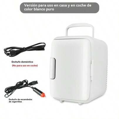 Mini refrigerador de automóvil para el hogar y el automóvil, control inteligente de temperatura para calefacción y refrigeración Refrigerador pequeño portátil de ahorro de energía