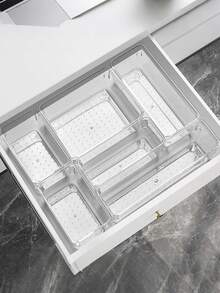 Organizer na kosmetyki do szuflady 4/5/6/7 szt., organizer na szminki i perfumy, organizer do pielęgnacji skóry do komody, składany organizer na biurko, wielofunkcyjna szafka z lustrem łazienkowym, organizer na kosmetyki, organizer na artykuły biurowe, pudełko do sortowania przyborów kuchennych, dekoracja domu, dekoracja domu, dekoracja sypialni, dekoracja świąteczna, świąteczne pudełko na prezent, pudełko na prezent walentynkowy, prezenty świąteczne i noworoczne