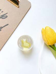 1 pieza Soporte de teléfono con bola de cristal con forma de corazón y cojín de aire, soporte de escritorio minimalista y único con forma de corazón, soporte deslizante de teléfono compatible con iPhone, teléfonos Android, regalo para cumpleaños, familia y amigos, accesorio de teléfono con agarre de empuje y tracción