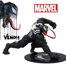 1pc Marvels Venoms Spidermans Movie Figure Action Toys Model Plate Car Decoration Doll Birthday Toy Gift - Multicolor - View 2