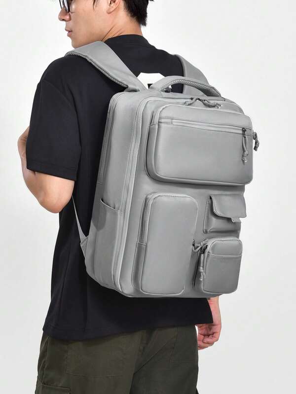 Mochila para el trabajo, mochila casual para mujeres y hombres, mochila de negocios, mochila para portátil para viajes, mochila escolar, con compartimentos separados