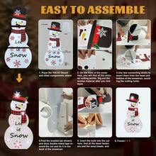 1 Stück beleuchteter Weihnachtsmann, vorbeleuchtete Weihnachtsdekoration, Weihnachtsdekoration mit weißem Licht, leuchtender Weihnachtsmann, Weihnachtsdekoration für Outdoor, riesiger Weihnachtsmann, geeignet für Weihnachtspartys, Terrasse, Innenraum-Weihnachtsdekoration