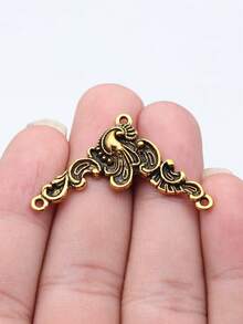 4pcs 20x42mm(0.79x1.65inch) Lucky Connector Charms Pendant For Bracelet Necklace Earrings Jewelry Making Jewelry Crafts Accessories - Xiangyun Connector - View 9