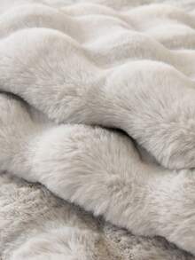 1pc Thick Warm Sofa Cushion Cover, Modern Simple Anti-Slip Plush Sofa Seat Pad, Dust-Proof Washable Sofa Slipcover, Soft & Colorfast, Pet-Friendly, Fits L-Shaped Sofa And 1/2/3/4 Seater Sofa, Suitable For Bedroom, Office, Living Room - Grey - View 10