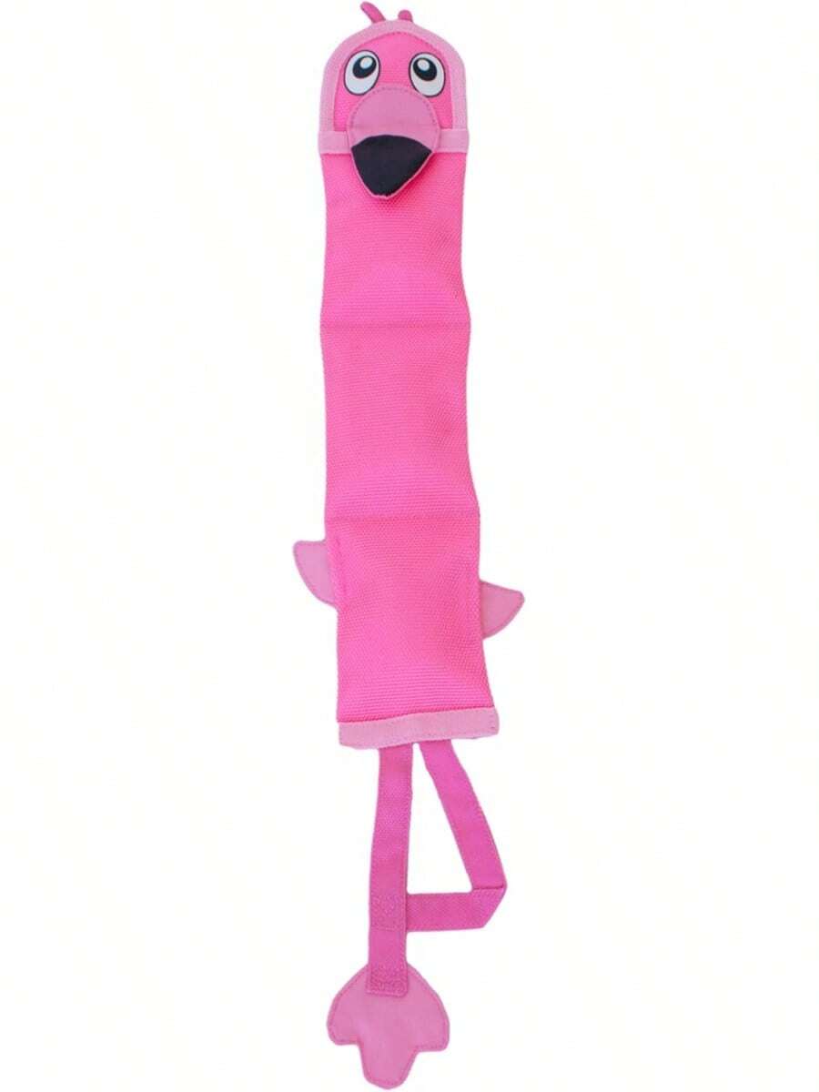 Fire Biterz Durable Dog Toy Made With Firehose Material, Plush Toy Large Dogs By Outward Hound, X-Large, Flamingo - 呼叫 - 查看 1