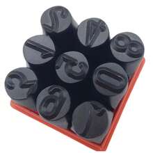 Leather Steel Stamping Numbers And Letters - 3mm Numbers - View 5