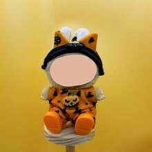 Ropa solo apta para muñeca , conjunto de atuendos de muñeca de Navidad con colgante y figura vestible, generación 1-3