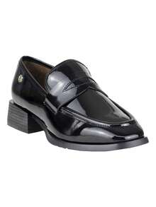 Women Loafers Shoes - Black - View 5