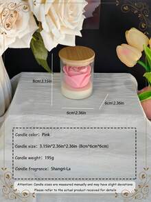 1 Wax Cup Scented Candle, Glass Jar Soy Wax Smokeless Scented Candle, Room Decoration, Birthday Gift Graduation, Wearing Dust Cover, Can Burn For 4-8 Hours Or More, Burning Smokeless, Creative Decoration Scented Candle, Room Decoration, Dining Table Decoration, Home Decoration, Suitable For Parties, Birthdays, Weddings And Dinners, Valentine's Day Gifts, Anniversary Gifts