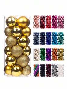 Adornos de bolas de Navidad para decoración del hogar y fiestas