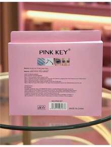 PINK KEY Kit de Pestañas De 0.12mm De 30D de Hada Pestañas Naturales Banda Invisible 200 pzs Pestañas Manga Individuales con Kit de Extensión de Pestañas Fácil de Remover - Negro - Ver 5