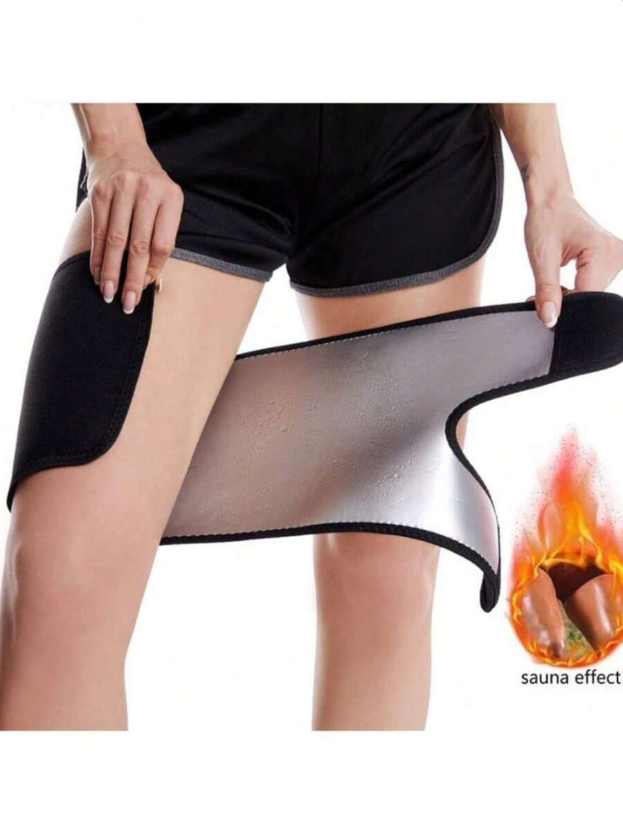 1pc Unisex Leg Trainer, Thigh Trimmer, Fitness Sauna Leg Belt, Adjustable Thigh Shaper