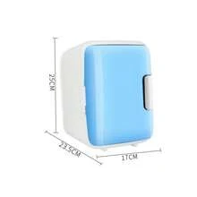 Mini refrigerador de automóvil para el hogar y el automóvil, control inteligente de temperatura para calefacción y refrigeración Refrigerador pequeño portátil de ahorro de energía - Tipo de Enchufe A USA (110-127V) - Ver 3