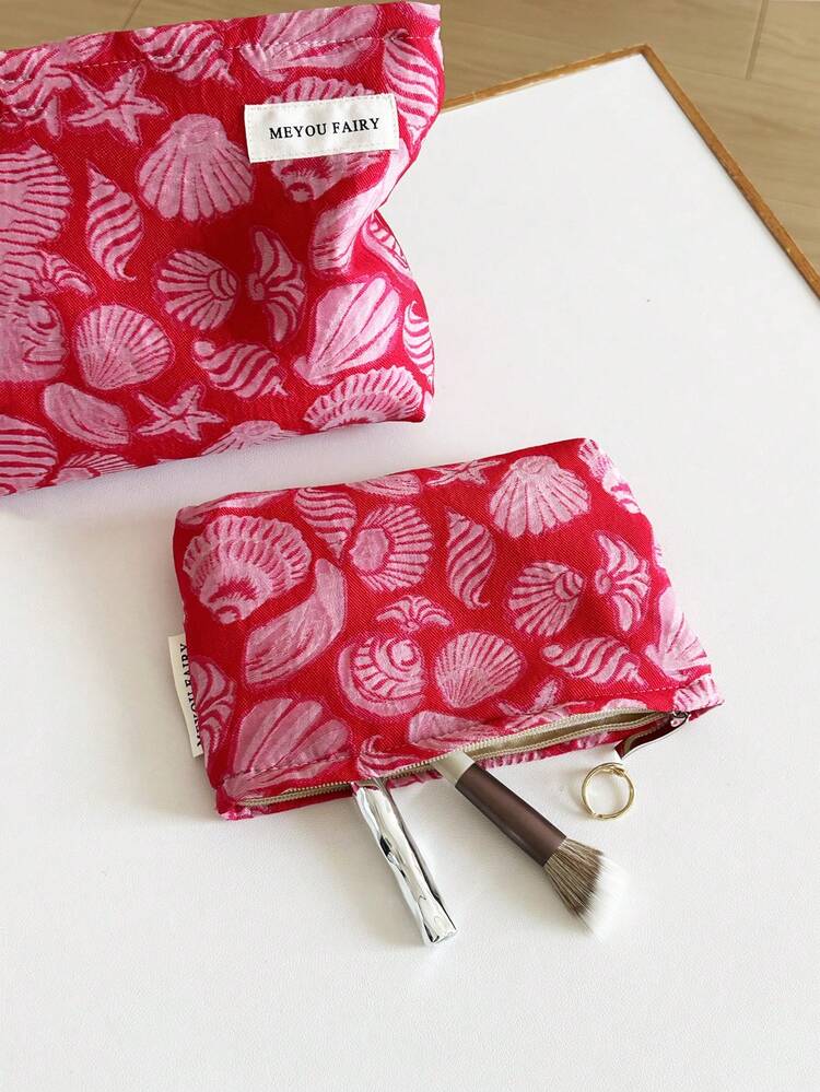 MEYOU FAIRY Trousse de maquillage, sac portable à main, sac de rangement, trousse de toilette, trousse de maquillage grande capacité, rangement pour cosmétiques et mouchoirs, sac de voyage essentiel, sac de rangement, sac de rangement pour serviettes hygiéniques pour femmes et filles, trousse à crayons pour étudiants, sac intérieur, sac de rangement à cordon à fermeture éclair, trousse de maquillage, trousse de maquillage, trousse de maquillage, pochette de maquillage, sac, vanity, trousses de maquillage, petite trousse de maquillage, pochette de maquillage, cadeaux de Noël, pochette, cadeaux pochette / petit sac à main, organiseur de maquillage, mini pochette, pochette grande capacité, cadeaux de Noël, idées cadeaux pour femmes - Multicolore - Voir 3