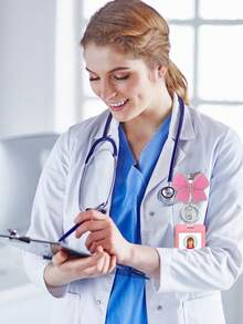 1pc Cute Pink Bow Nurse Badge Reel Retractable With ID Badge Card Holder,Funny Shining Acrylic Badge Reel For Keys Keychain,With A Key Ring,The Best Gift For Doctor,Nurse,Teacher,Student,Office Worker