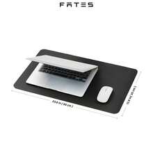 Protezione in pelle per scrivania da ufficio, tappetino da ufficio, tappetino mouse grande, tappetino in pelle PU antiscivolo e assorbente per inchiostro, tappetino per scrivania laptop, blocco note impermeabile per ufficio e casa