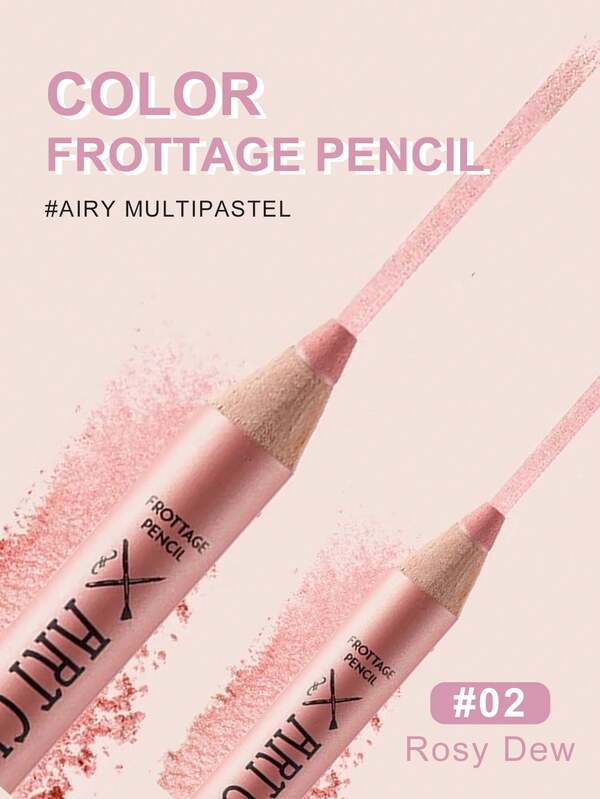 Too Cool for School TOO COOL FOR SCHOOL Artclass Frottage Lápiz Delineador de Ojos Iluminador Brillante a Prueba de Manchas para Belleza Todo el Día