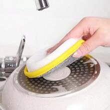 1/5 Peças Esponja Dupla Face, Pano de Limpeza Esponja Mágica, Panos de Lavar Louça Antiaderentes