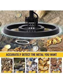 Adult Outdoor High Sensitivity MD5090 Metal Detector - Adjustable, Easy To Use, Suitable For Treasure Hunting And Archaeology, Detects Coins, Gold Coins, Silver Coins (Battery Not Included), Best Choice For Halloween Gift.