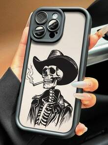 Western Skull Cowboy Pattern Phone Cases Iphone.It Offers Camera Protection,Soft TPU For Comfortable,For Women's Or Men's Style..For IPhone 16,15,14,13,12,11series Suitable For IPhone Phone Case Models.And The Apply Galaxy S25/S24/S23/S22 The Entire Series.Fundas Para For Samsung.Phone Cases\For Iphone Cases\Iphone 17 Cases\Iphone 17 Air\Iphone 17 Pro\Iphone 17 Promax Cases\Iphone 16 Case\Iphone 16 Promax Case\Iphone 13 Case\Iphone 15 Case\Iphone 14 Case\Phone Case Iphone 14\Iphone 16 Plus Case\Phone Case Iphone 15\Phone Case Iphone 13\Iphone 16 Pro Case\Phone Case Iphone 16\Iphone 16 Case\Fall Phone Case\Iphone 15 Promax Case\Halloween Phone Case\Christmas Phone Case.It Makes A Great Little Gift For Friends - màu đen - Xem 6