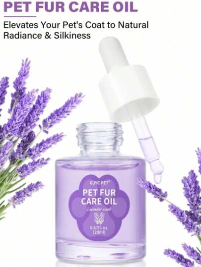 Pet Fur Care Oil - Deeply Nourishing Treatment For A Silky, Healthy Coat, Reduces Shedding & Detangles, Long-Lasting Fragrance With Multiple Scent Options, Perfect For Dogs & Cats(New And Old Models Are Sent Randomly)
