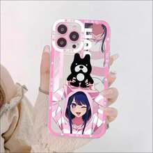 Funda de teléfono Oshi No Ko Anime Ai Hoshino compatible con  11 12 13 14 Mini Pro Max XR X XS, funda transparente de TPU, compatible con funda de  17, funda de  17 Pro, funda de  17 Pro Max - z8-m100400 - Ver 8
