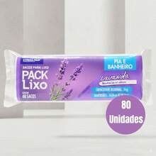 2 Trash Bags Kit 34 X 38cm 80 Units Bathroom Sink Lavender - 紫丁香 - 查看 2