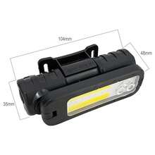 AGUILAMEX Multifunction Flashlight For Hand And Head Magnetic Rechargeable Lamp Easy To Hold In Different Places, White And Red Light With 4 Switching Modes, Adjustable Between Multiple Angles For Multi-Scenario - Khaki - View 8
