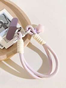 1pc Star Shaped Braided Lanyard Strap, Sturdy Anti-Break Crossbody Phone Strap For Outdoor Travel, Hiking, Suitable For Men & Women, Long Cord Phone Holder - Multicolor - View 22