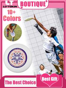 Disco volador deportivo profesional de 27 cm y 175 g de PE, disponible en varios colores, adecuado para adultos. Diseño en forma de disco, apto para juegos competitivos y de playa, parque y juegos con mascotas, juegos al aire libre y en el césped.