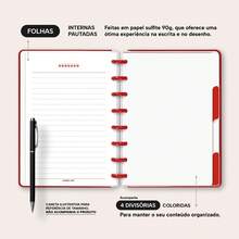 iscool Notebooks - Rotes Leder - Übersicht 5
