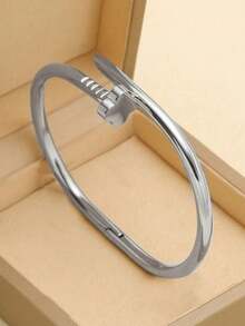 3Pcs/Set Waterproof Luxury Colorful Cubic Zirconia Bangles Stainless Steel Open Bracelet Bangle Fashion Jewelry Women