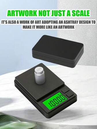 [畅销产品] 1000克专业精密电子秤 - 厨房秤、珠宝秤、咖啡秤、便携易收纳口袋秤。采用耐用ABS材质，秤盘表面防滑易清洁。一键归零功能。