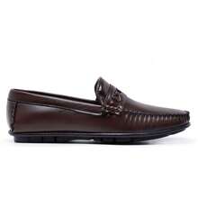 Kit 2 Black And Brown Loafers Men's Comfortable Oxford Derby Dress Shoes Orthopedic Breathable - 黑色 - 查看 4