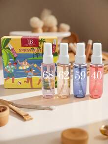 1/4/5 Piezas Set de Bruma Perfumada Serie Brasileña, Incluye Caja de Regalo, Fragancia de Larga Duración, Edición Limitada de Bruma Perfumada, Aceites Esenciales Naturales Mezclados con Peonía, Rosa, Fresa, Melocotón, Naranja, Azahar, Madera de Agar, Magnolia, Vainilla, Coco y Pitaya con Aromas Frutales - Multicolor - Ver 9