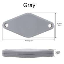 1 pieza Funda protectora para localizador de bicicleta apta para instalación de AirTag - Multicolor - Ver 3