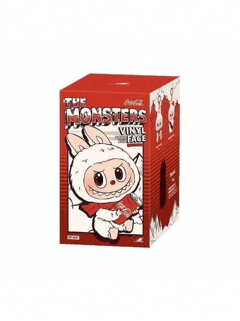 Caja ciega de peluche de vinilo de edición limitada de  THE MONSTERS LABUBU de POP MART - POP MART THE MONSTERS LABUBU Coca-Cola edición limitada de peluche de vinilo caja sorpresa - Ver 1
