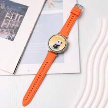 1 Silikon Sport Watch Compatible With Samsung Galaxy Watch 6 Bands 40mm 44mm, Galaxy Watch 6 Classic Bands 43mm 47mm, Amazfit, 20mm, 22mm Silikon Sport Watch Compatible With Galaxy Watch 6 Bands 20mm