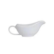 1个白色陶瓷酱汁船，优雅简约的纯色陶瓷盛菜碟/酱汁船，适用于家庭厨房和餐厅。非常适合盛放调味品、肉汁、沙拉酱等。也是理想的厨房餐具，以及贴心的礼物或节日装饰品。 - 彩色 - 查看 13