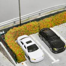 2个10厘米迷你仿真灌木条沙盘模型花园景观绿化带DIY材料园林景观 - As photo - 查看 8