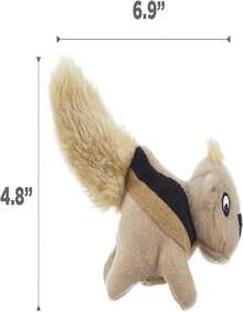 Outward Hound Hide A Birthday Cake, Plush Puzzle Birthday Themed Dog Toy - Replacements Pack of 3 - 查看 6