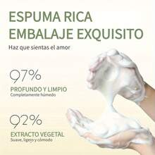 Gel de Ducha con Fragancia de Pétalos de Jazmín para Mujeres Embarazadas y Bebés, Fragancia Duradera - Gel de ducha hidratante con pétalos de jazmín - Ver 6