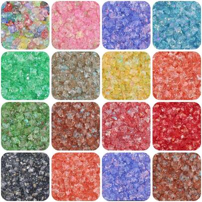 100pcs 8mm Acrylic Octagonal Beads Transparent AB Color Suitable For DIY Jewelry Making Of Bracelets, Necklaces, Mobile Phone Chains, Bead And Jewelry Craft Accessories