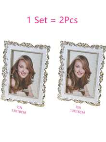 1/2pcs European Style Photo Frame, 6"/7"/10" - Multicolor - View 11